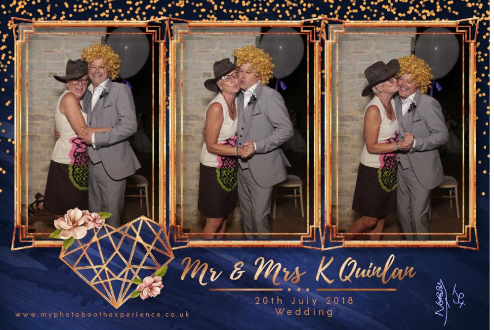 Mr & Mrs K Quinlan | View more photos from the event at gallery.myphotoboothexperience.co.uk/u/MyPhotoBoothExperienceLtd/Mr-Mrs-K-Quinlan